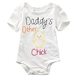 MIOIM 女の子 英字柄 かわいい 新生児 ベビー ロンパース カバーオール ガールズ ボディスーツ 半袖 ｔシャツ 肌着 出産祝い 子供服 キッズ