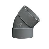 積水化学 屋外排水設備用 塩ビ継手 エスロンDV-VU継手 45°エルボ VU45L75 U4L75