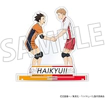 Amazon.co.jp: ハイキュー！！ アクリルスタンド 西谷夕・夜久