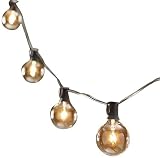 String Light Company SL2525 Party Light Series 25-Ft String Lights with 25 Light Sockets and 25 Clea
