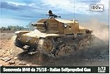 IBG 1/72 イタリア セモヴェンテ da 75/18突撃砲 プラモデル PB72127 (戦車)