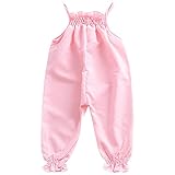 Juleyaing 夏の赤ちゃんの女の子の弾性レースのハーネスのジャンプスーツの子供のノースリーブジャンパータイのタイツズボンの服