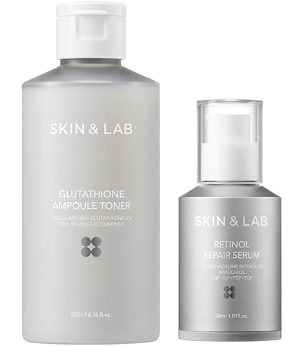 SKIN&LAB スキンアンドラブ　スキンケアセット 韓国コスメ 3セット Amazon.co.jp: SKIN&LAB(スキンアンドラブ)ご褒美エイジングケア3点