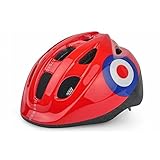 Polisport　ポリスポート　JUNIOR HELMET RED TARGET　52-56cm (レッド)