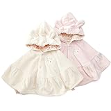 coeur a coeur (クーラクール ) マント (70～80cm) キムラタンの子供服 (44359-173) アイボリー 70～80