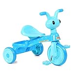 子供の三輪車ミニバイクシンプルな屋内屋外1-5歳のプラスチックピンクの自転車