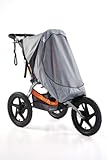 BOB Sun Shield for Single Sport Utility Stroller/Ironman Models, Gray by BOB