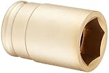 Ampco Safety Tools DWI-3/4D1-9/16 Socket, Deep Well Impact, Non-Sparking, Non-Magnetic, Corrosion Re