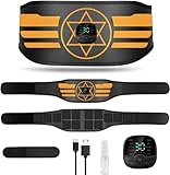 EMS 腹筋ベルト【ジェルシート不要 延長ベルト追加】10種類モード 14枚伝導布 30段階強度 腹筋マシン 筋トレ 腹筋 トレーニング 男