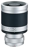 Kenko 望遠レンズ ミラーレンズ 400mm F8 マニュアルフォーカス フード付 マイクロフォーサーズ用 ホワイト マイクロフォーサーズ用