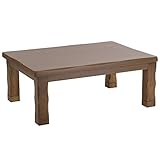 山善(YAMAZEN) 家具調和風こたつ「衣笠」(継脚付)(105×75長方形) 電子リモコン付 WTA-D1051H