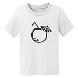 デジタルTシャツショップベビー女子Coconut Drink Tシャツ US サイズ: S カラー: ホワイト