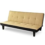 ソファベッド シングル【ディヴァン ベージュ】幅178cm ソファー 3人掛け 脚付き マイクロファイバー リクライニング