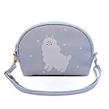 Orara beauty　 レディース　財布　レザー 携帯バック小銭 カード 入れ　鍵　メーク　可愛い　軽量　夏　 (灰)