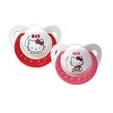 NUK Hello Kitty Puller Pacifier, 6-18 Months by NUK [並行輸入品]