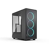 Fractal Design Epoch Black TG RGB Light tint ミドルタワー型PCケース 強化ガラスパネル RGBファン ブラック FD-C-EPO1A-04 CS9341