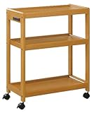 ダイニングワゴン キャスター付き キッチンワゴン コンセント付き フリーワゴン 木製