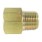 アソー:ASOH 黄銅製 変換内外ソケット 外PT3/4×内NPT3/4 NF-3066 型式:NF-3066