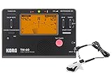 KORG (コルグ) コンボ チューナー メトロノーム TM-60 ブラック TM-60-BK + CM-300-WHBK セット