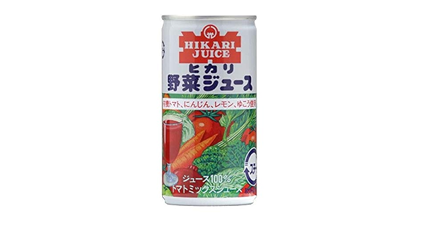 トマトミッ 光食品 有機トマト にんじん ゆこう使用 野菜ジュース 有塩 190g 缶 60本 30本入 2 まとめ買い いわゆるソフトドリンクのお店 通販 Paypayモール おかげさま
