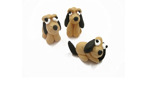 Amazon 3 Tinyプルート犬ドールハウスミニチュアハンドメイド樹脂粘土動物109 家具 おもちゃ