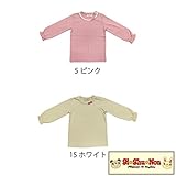 【SiShuNon/シシュノン】レースリボンTシャツレース リボン 長袖Tシャツ 95 15 ホワイト