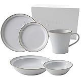 TAMAKI 1人暮らし 食器セット ホワイト マグカップ350ml ボウルS 300ml カレー&パスタ皿700ml T-924952 [並行輸入品]