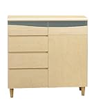 FUKUYAMA リビングボード エッセ  80cm幅ナチュラル色