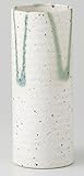 花瓶 白三彩円筒大花瓶 [品 : 花瓶 x 1/R11.5 x 25.5cm 箱 : 27.2 x 12 x 12.5cm 920g] [磁器 美濃焼 ボール箱] | ギフト プレゼント 贈り物 贈答