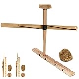 SXTL フラットヘッドボウドリル 発火具キット アウトドア サバイバル 練習ツール フリクション ファイヤー スターター 1パック