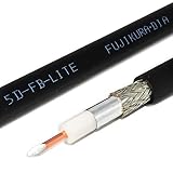 RADILA　5DFB【15ｍ・フジクラ製 5D-FB-LITE・切売り・実測に基づく技術資料付き】（同軸ケーブル 低損失 5D FB 切り売り）