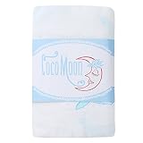 ココムーン おくるみスワドル Swaddle （カラー：Whaley Cute） Coco Moon [並行輸入品]