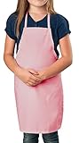6 Pack - Pink Kids Apron Small Bib [並行輸入品]