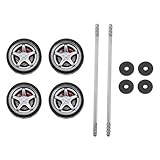 "Abbraccia" 4ピース/個1/64スケールダイキャストレーシングオンロードモデルカーホイール＆タイヤスペアパーツ1:64, G2