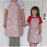 エプロン 大人用 Rupuru フラワーパープル ds-698677