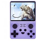 RGB20S 携帯型レトロゲーム機 本体内蔵ゲーム搭載 3.5インチIPSスクリーン搭載ポータブルゲームプレイヤーポータブルポケットビデオ コンソール、メモリカード付き (64G,B) [並行輸入品]