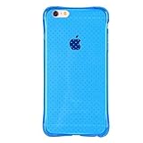 Luxmo Apple iPhone 6/6S Plus Crystal Atom Lite Anti-Shock TPU Case, Blue [並行輸入品]