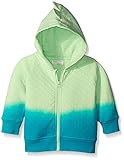 Rosie Pope Little Boys Full Zip Quilted Jacket with 3D Hood Detail Pantina Green 24 Months [並行輸入品]