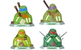 Teenage Mutant Ninja Turtles TMNT Ninja Figure Coin Bankのセット4 ( 1 Each )
