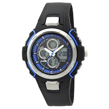 ティーシーエッチキッズ Tch Kids 子供用腕時計 アナデジ Th0 Bkbl1 ボーイズ男の子用 厳選した子供 キッズ ジュニア用品の情報提供 ママさんのための特選子供グッズを激安最安値で購入できるサイト