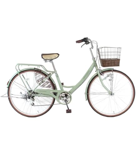 Amazon | ママチャリ シティ 自転車 ディスイズ MM66HDR サイクル