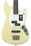 Fender フェンダー ショートスケールエレキベース Player II Mustang® Bass PJ, Rosewood Fingerboard, Hialeah Yellow ソフトケース付き