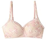 Angeliebe エンジェリーベ マタニティ インナー ミキティ コラボ ブラトップ 下着 産前 産後 ブラジャー 授乳ブラ L ピンク 24090 24090530