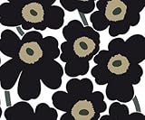 マリメッコ(marimekko) 壁紙 13072 ウニッコ UNIKKO ブラック 幅70cm Essential (定番シリーズ)