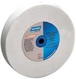 Norton Premium White Bench and Pedestal Abrasive Wheel Type 01 Straight Aluminum Oxide 1 Arbor 6 Dia