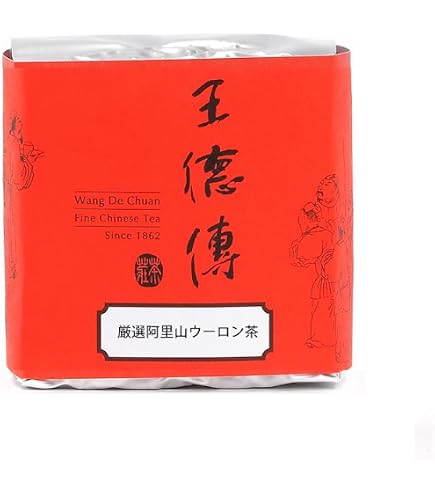 Amazon.co.jp: 王德傳ワンダーチュアン 烏龍茶 凍頂ウーロン茶30g
