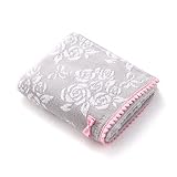 ジルスチュアート JILLSTUART ローズブーケ フェイスタオル グレー ふわふわ かわいい リボン 上品 花柄 58-1522130 約34×80cm