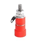 Hanbaili 4mmソケットコネクタバインディングポストバナナプラグ アンプ用スピーカー端子用