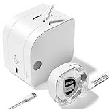 Phomemo P12 Pro ラベルメーカー Bluetooth接続多機能 マシン テープ付き ポータブル充電式ラベルメーカー 感熱小型