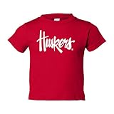 Nebraska Cornhuskers Legacyスクリプト「ハスカーズ」幼児用ティーシャツ レッド